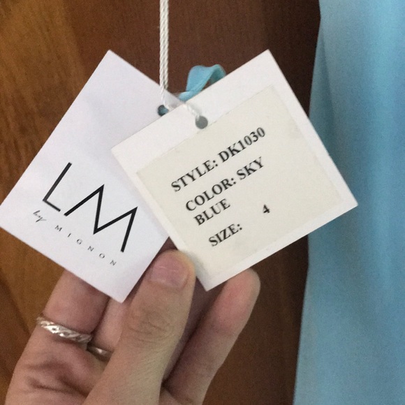 Light Blue Prom Dress - Picture 3 of 3